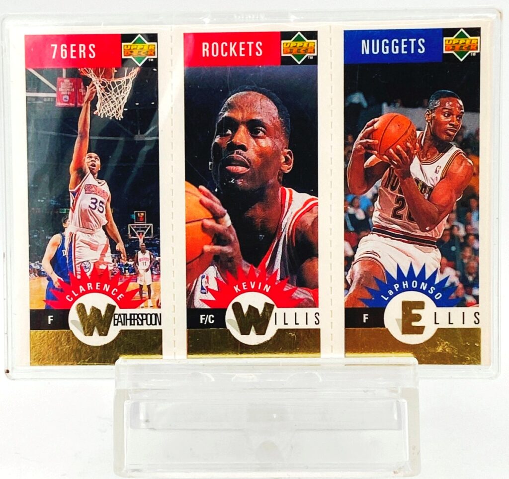 1996 UD Tri Kevin Willis-Ellis-Weatherspoon (1)