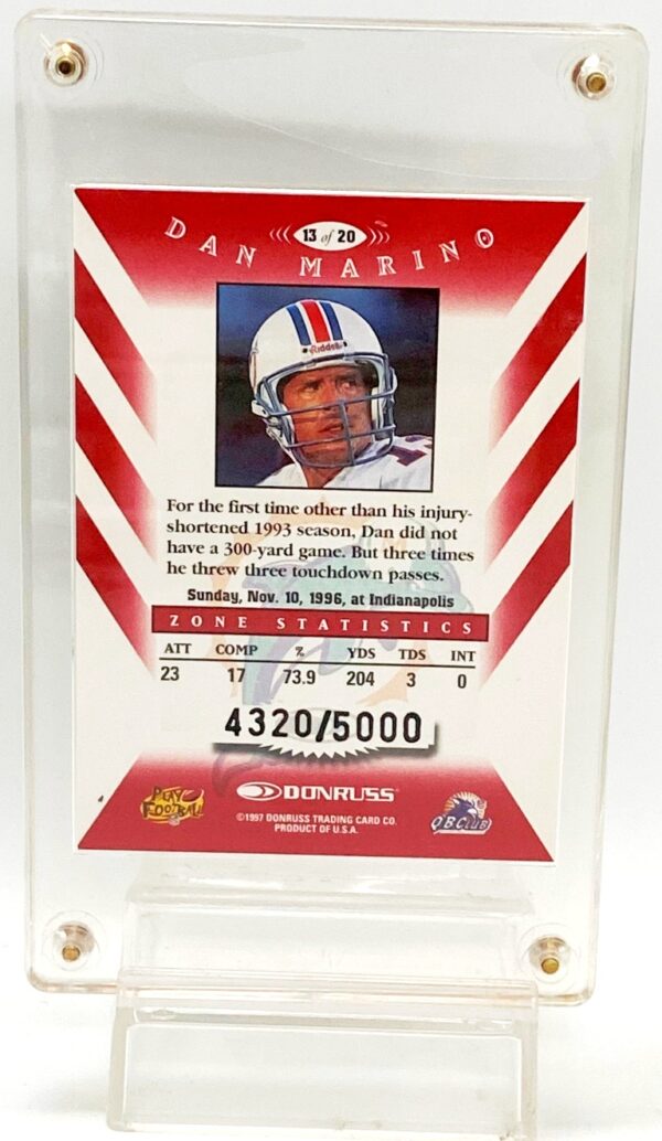 1997 Donruss NFL Dan Marino #13 (2)