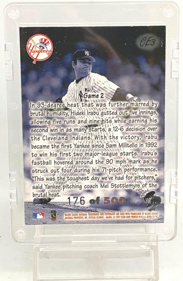 1997 Fleer Ultra Hideki Irabu #CE3 (2)