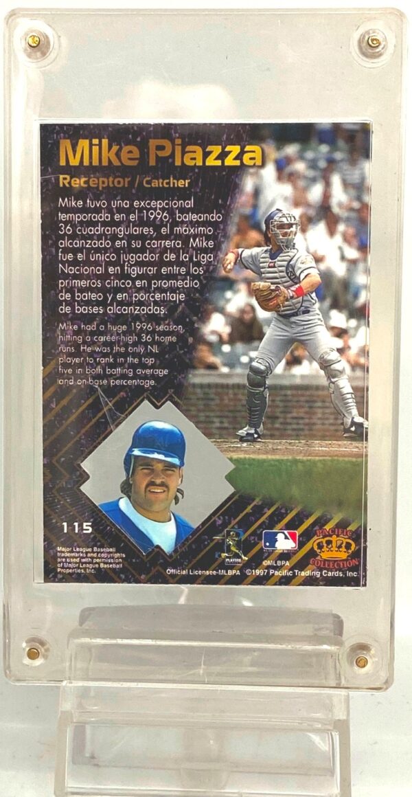 1997 Pacific Crown Collection Mike Piazza #115 (2 1997 Pacific Crown Collection Mike Piazza #115 (2