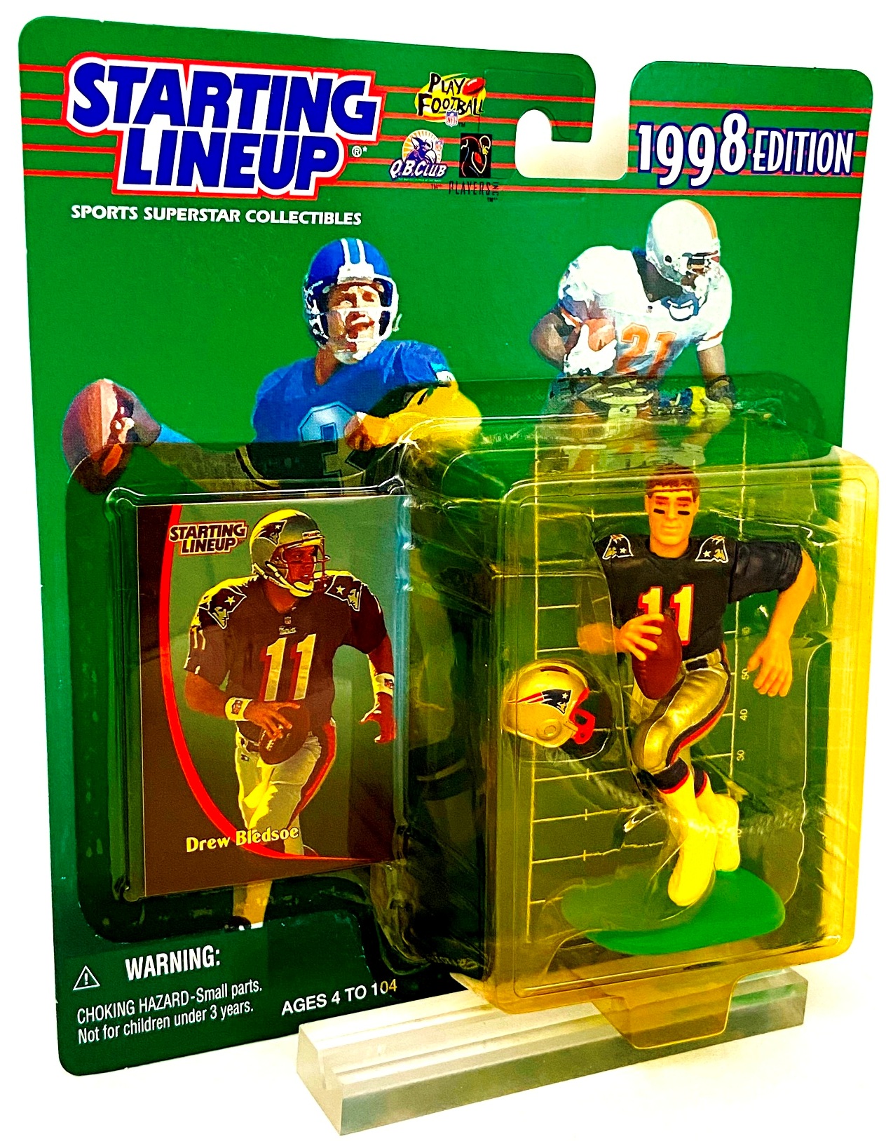 Vintage 1998 Edition Starting Lineup Drew Bledsoe (Sports Superstar