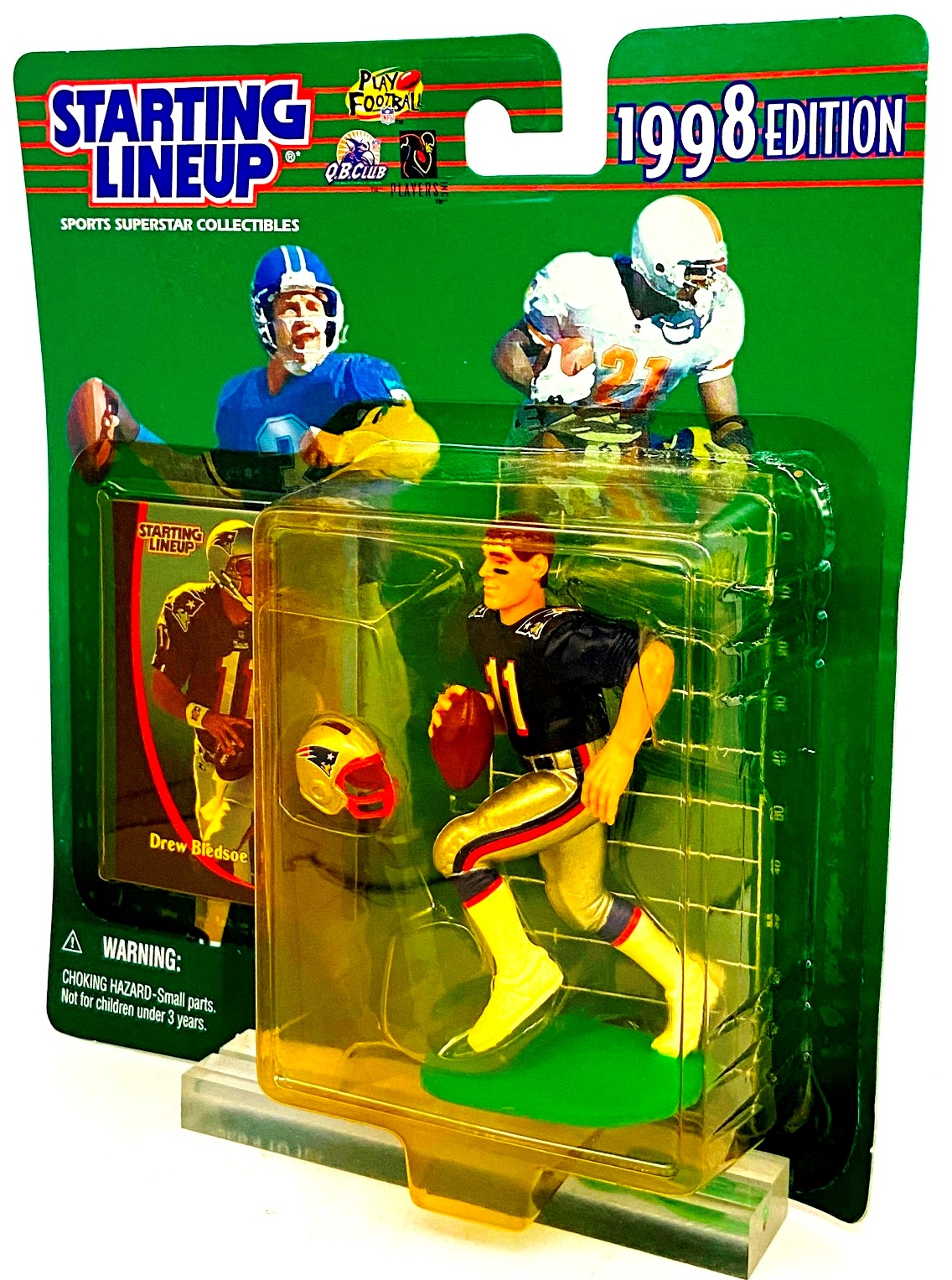 Vintage 1998 Edition Starting Lineup Drew Bledsoe (Sports Superstar