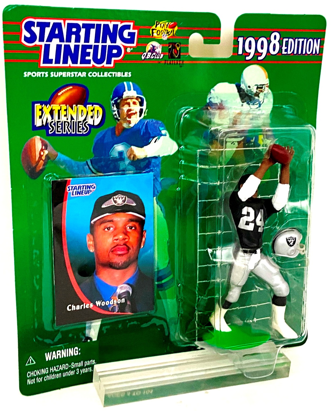 Vintage 1998 Edition Starting Lineup Extended Series Charles Woodson