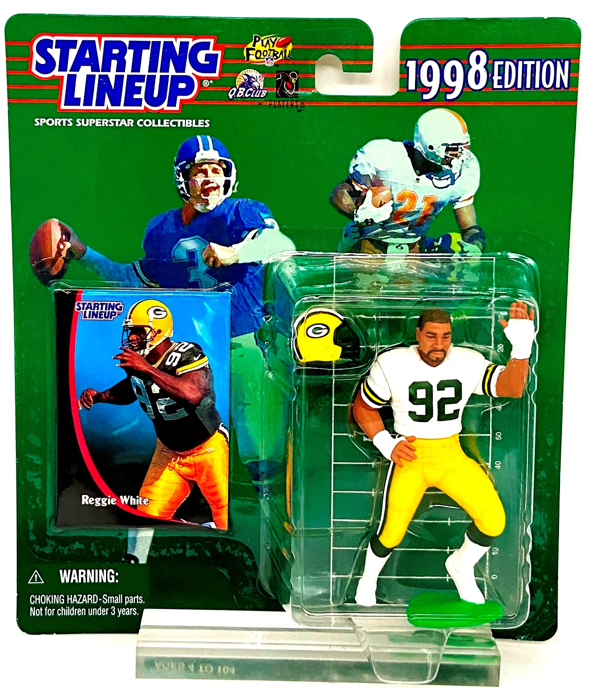 Vintage 1998 Edition Starting Lineup Reggie White (Sports Superstar
