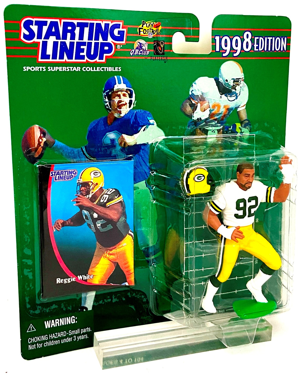 Vintage 1998 Edition Starting Lineup Reggie White (Sports Superstar