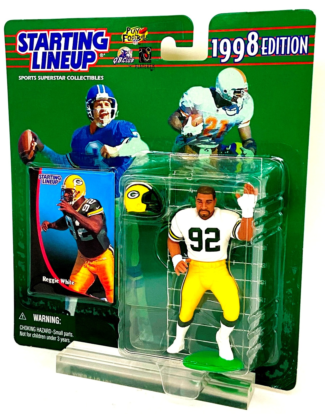 Vintage 1998 Edition Starting Lineup Reggie White (Sports Superstar