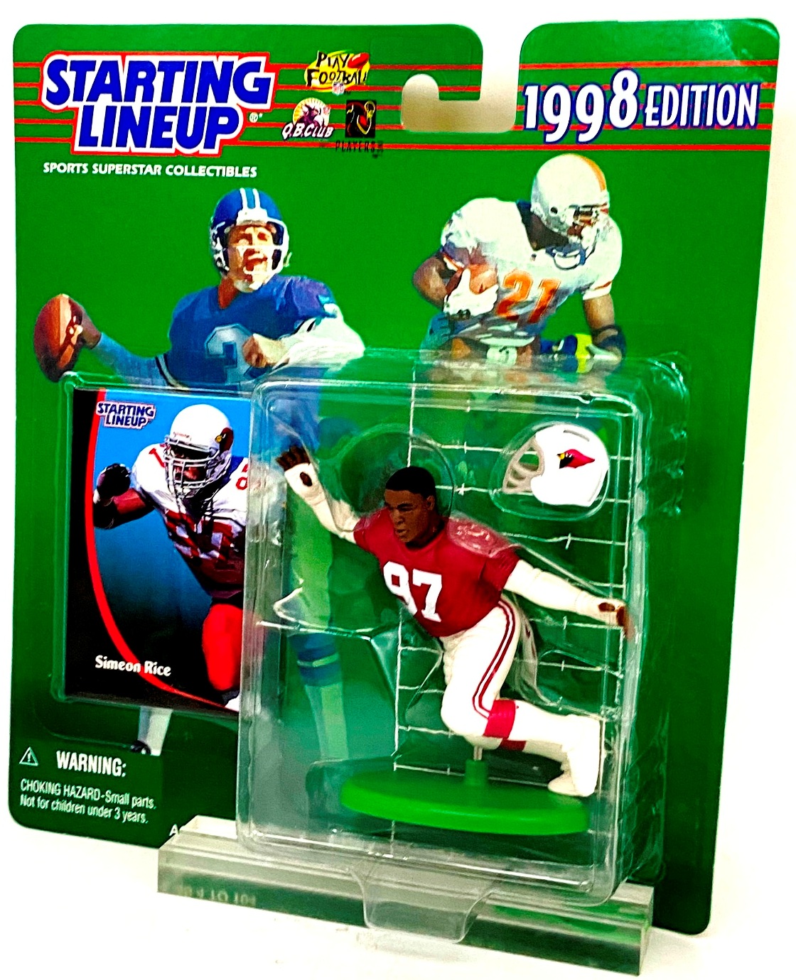 Vintage 1998 Edition Starting Lineup Simeon Rice (Sports Superstar