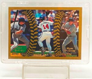 1998 Topps Tri-Card 1st Basemen Jeff Bagwell (1)