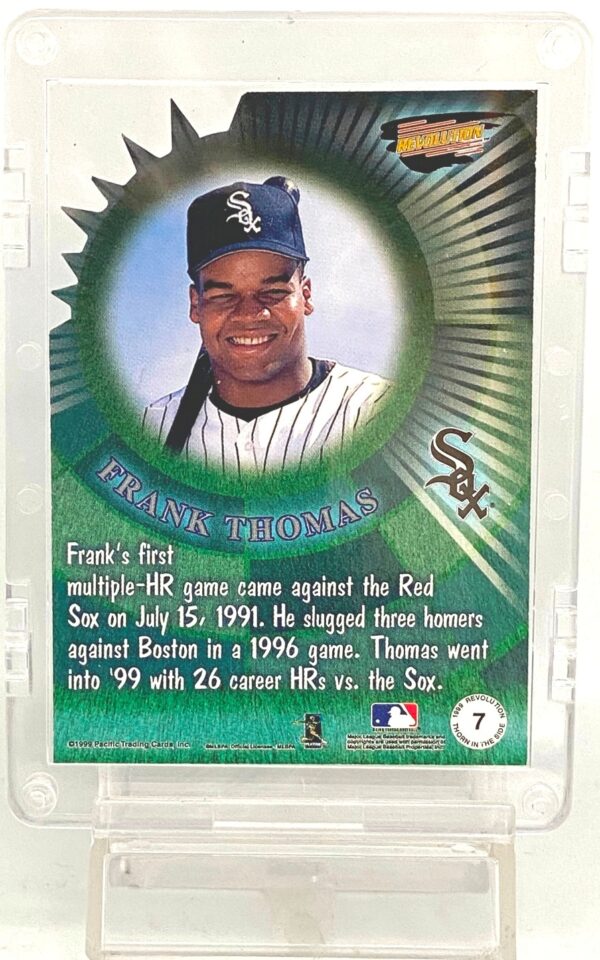 1999 Pacific Revolution Frank Thomas Card #7 (2)