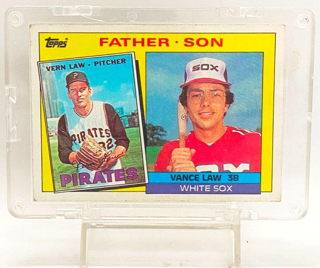 1999 Topps Father-Son Vern Law-Vance Law#137 (1)