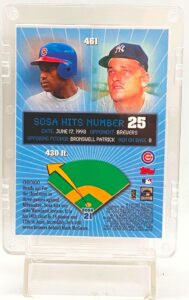 1999 Topps HR Parade Sammy Sosa #461 (2)