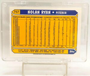 1999 Topps Reprint #20 Nolan Ryan #757 (2)