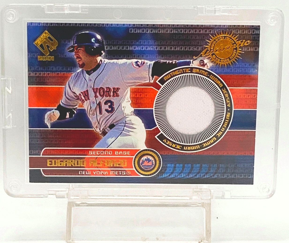 2000 Pacific P-Stock GWJ Edgardo Alfonzo #107 (1)