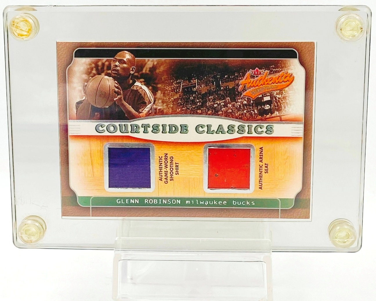 2001-02 Fleer Authentics Glenn Robinson #CC-GR(1)