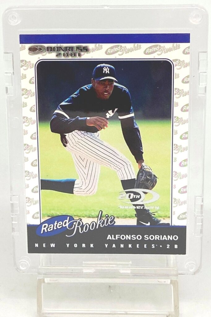 2001 Donruss RR Alfonso Soriano RC #193 (1)