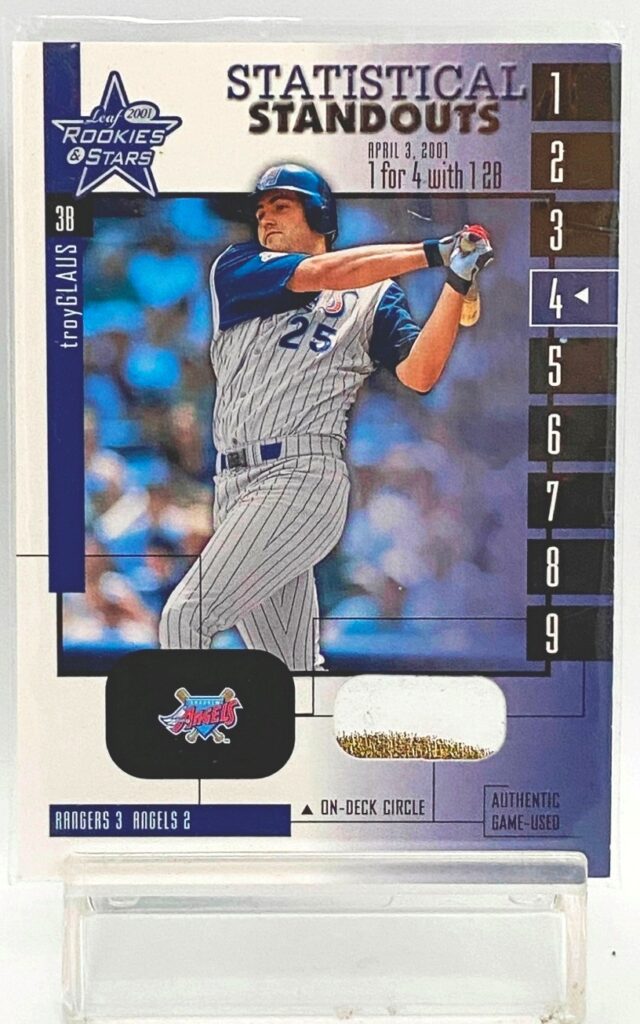 2001 Leaf Rookies Stars ODC Troy Claus #SS-22 (1)