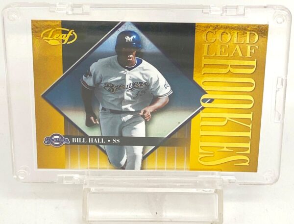 2002 Leaf GL Rookies Bill Hall RC #GL7 (1)