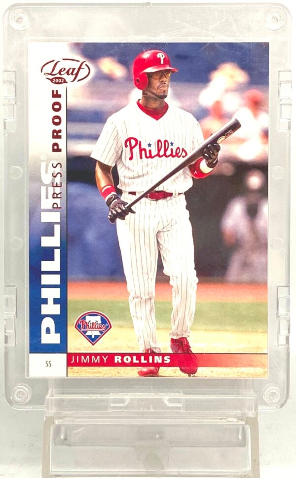 2002 Leaf PP RED Jimmy Rollins RC #94 (1) 2002 Leaf PP RED Jimmy Rollins RC #94 (1)