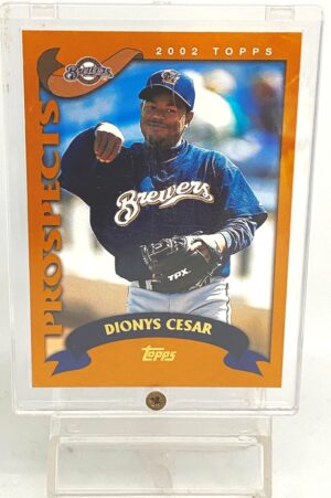 2002 Topps Prospects Dionys Cesar RC #316 (1)