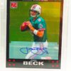 2007 Topps Chrome Auto John Beck RC #TC172 (1)