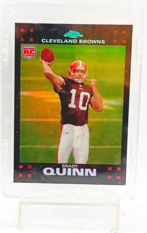 2007 Topps Chrome RC Brady Quinn RC #TC167 (1)