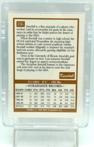1990 Skybox Kendall Gill RC #356 (2)