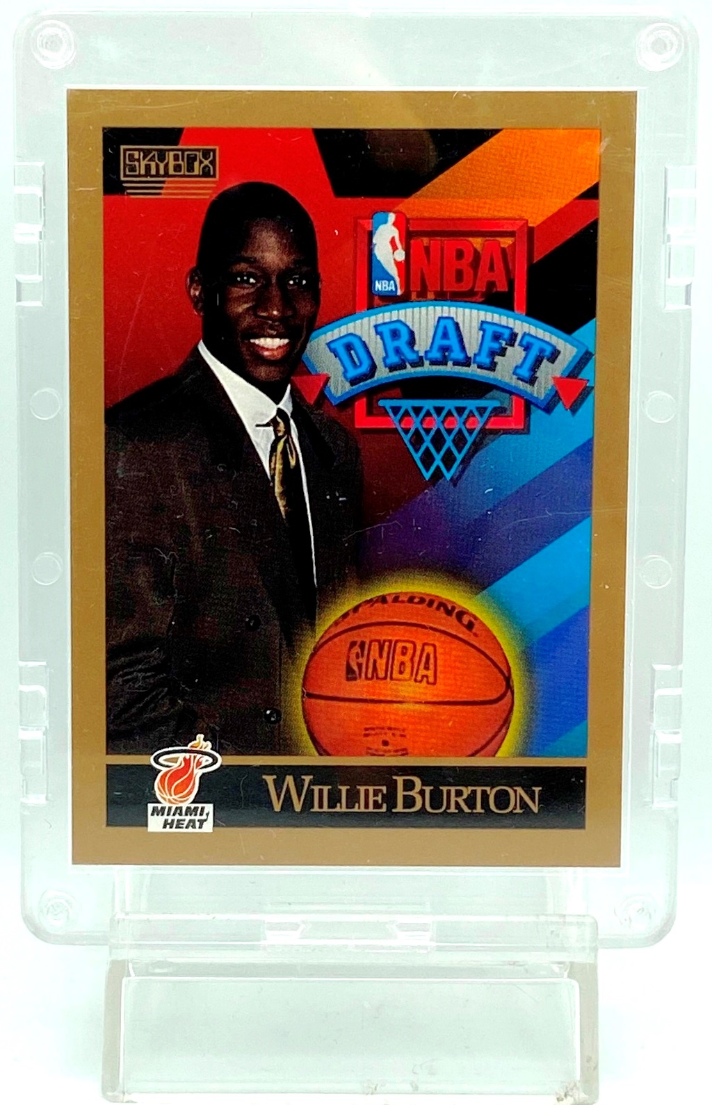 1990 Skybox Willie Burton RC #360 (1)