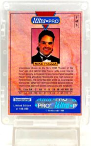 1994 Ultra Pro LE Mike Piazza 1993 ROY #2 (2)