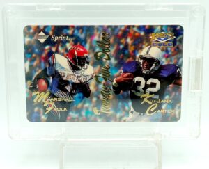 1995 AG $25 Marshall Faulk-Ki-Jana Carter RC (1)