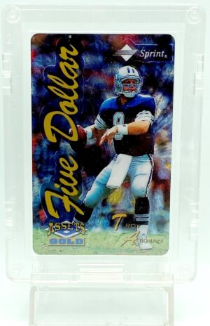 1995 AG Chromium $5 Troy Aikman (1)