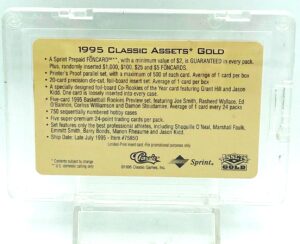 1995 Assets Gold $1,000 Promo Marshall Faulk (3)