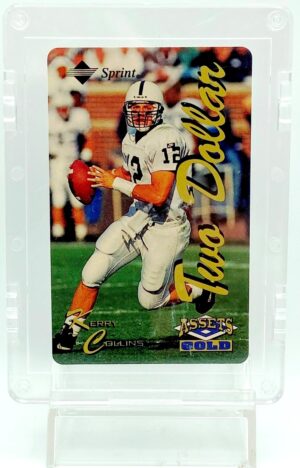 1995 Assets Gold $2 Kerry Collins RC# (1)
