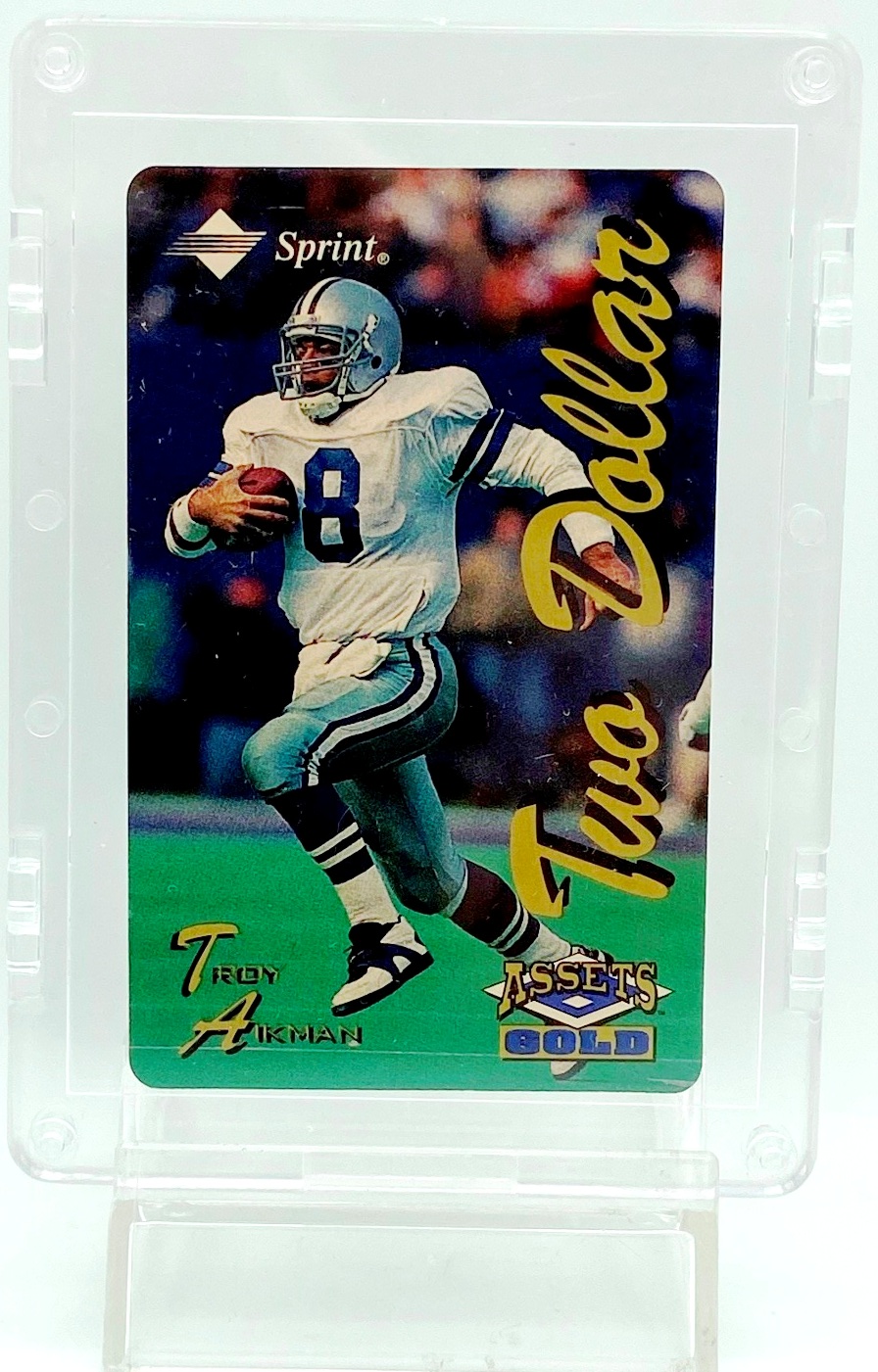 1995 Assets Gold $2 Troy Aikman (1)