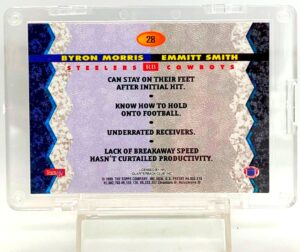 1995 B-Topps Bryon Morris-Emmitt Smith #28 (2)