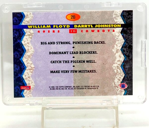 1995 BB William Floyd-Darryl Johnston #20 (2)