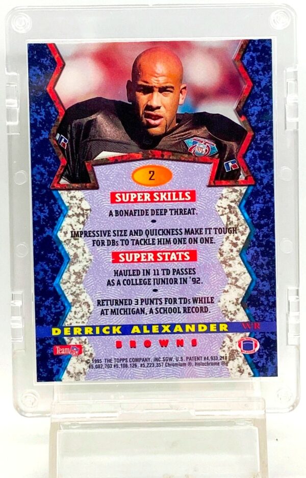 1995 Bowman's Best Derrick Alexander #2 (2)