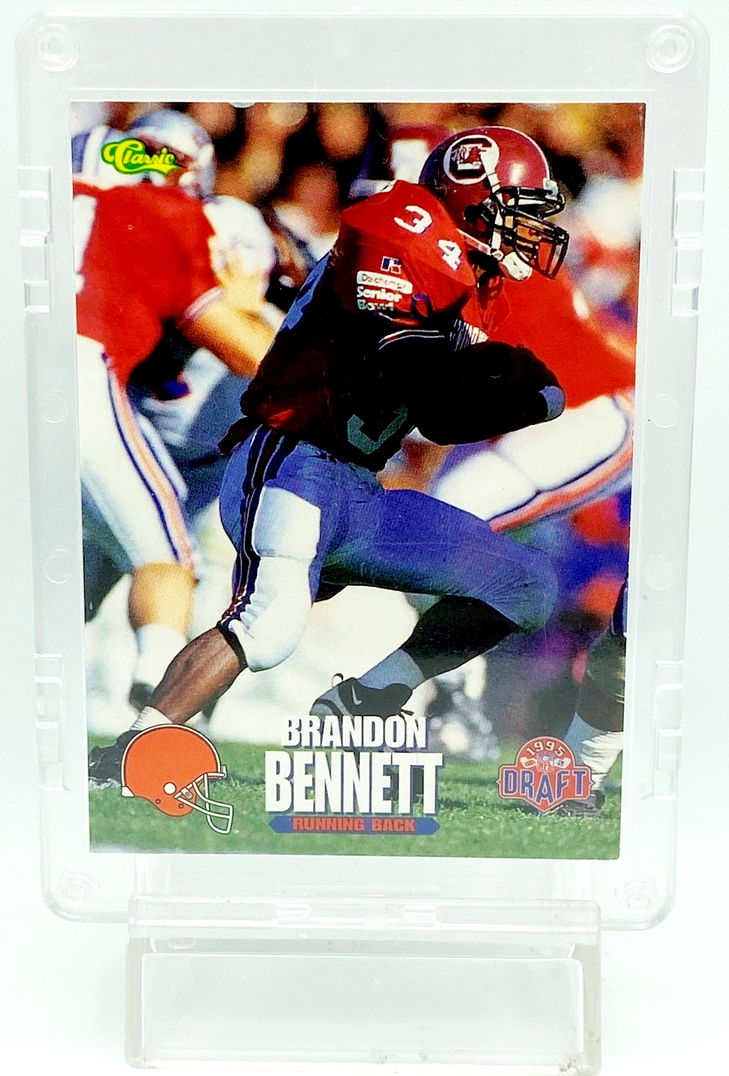 Vintage 1995 Classic NFL Draft Brandon Rookie Card 59