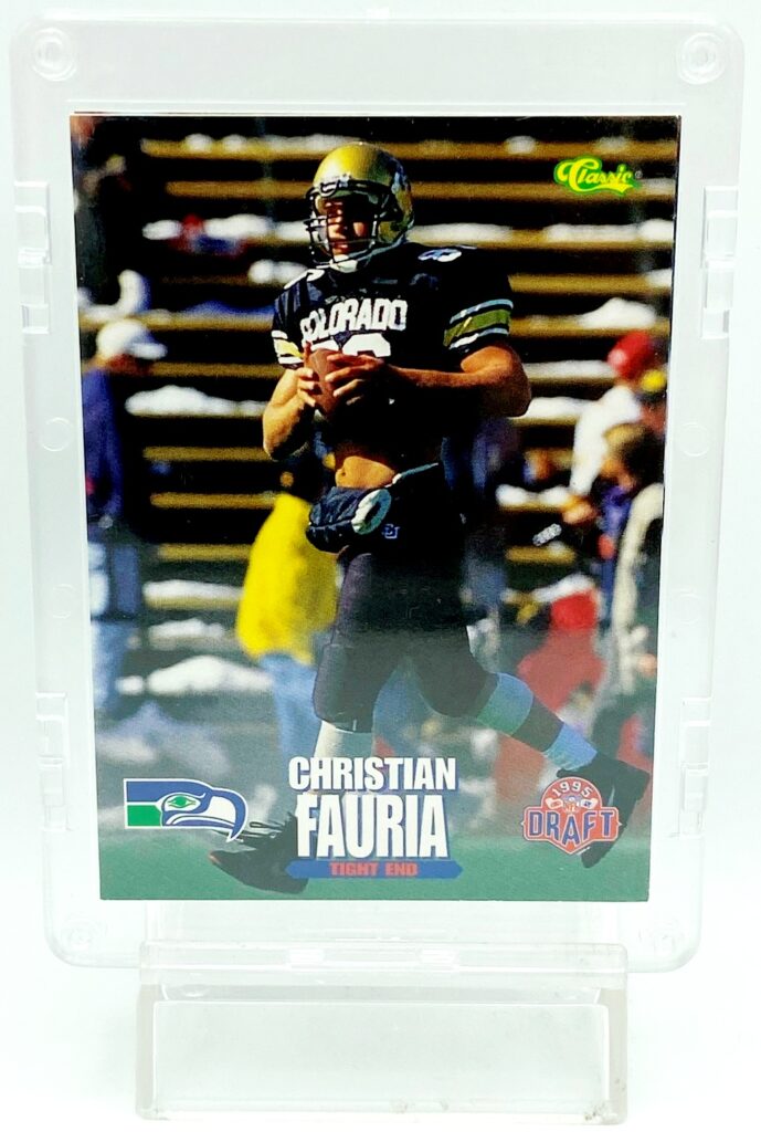 1995 Classic Draft Christian Fauria RC#87 ( 1)