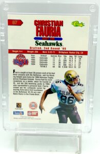 1995 Classic Draft Christian Fauria RC#87 (2)