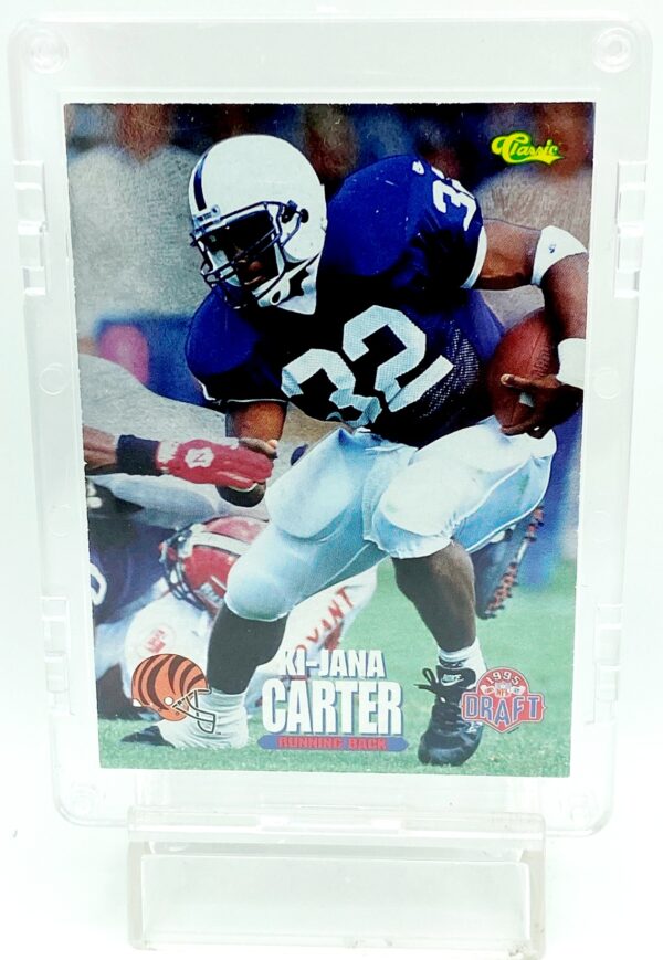1995 Classic Draft Chrome Ki-Jana Carter RC#67(2)