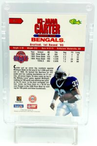 1995 Classic Draft Reg Ki-Jana Carter RC #67 (2)