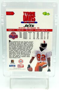 1995 Classic Draft Tyrone Davis RC#79 (2)