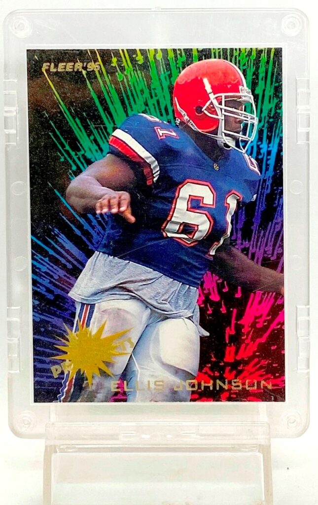 1995 Fleer Ellis Johnson RC #10 (1)