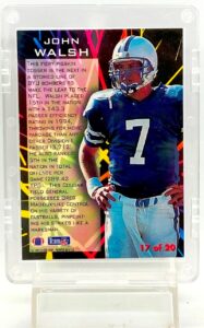 1995 Fleer John Walsh RC #17 (2)
