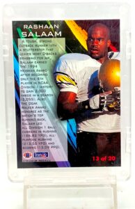 1995 Fleer Rashaan Salaam RC #13 (2)