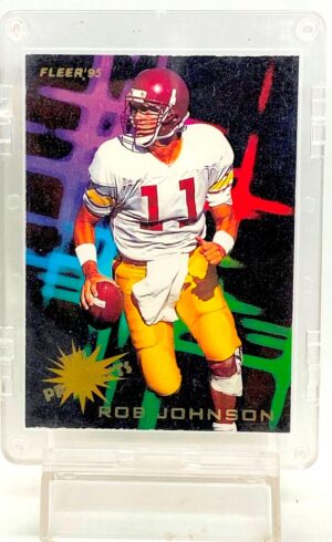 1995 Fleer Rob Johnson RC #11 (1)
