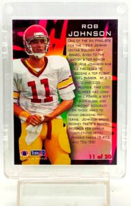 1995 Fleer Rob Johnson RC #11 (2)