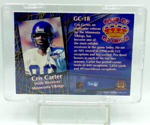 1995 Pacific Cris Carter Card #CC-18 (2)