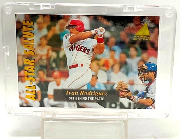 1995 Pinnacle AS Salute Ivan Rodriguez #12-18 (1)