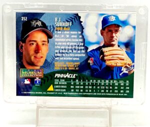 1995 Pinnacle MC B. J. Surhoff #352 (2)